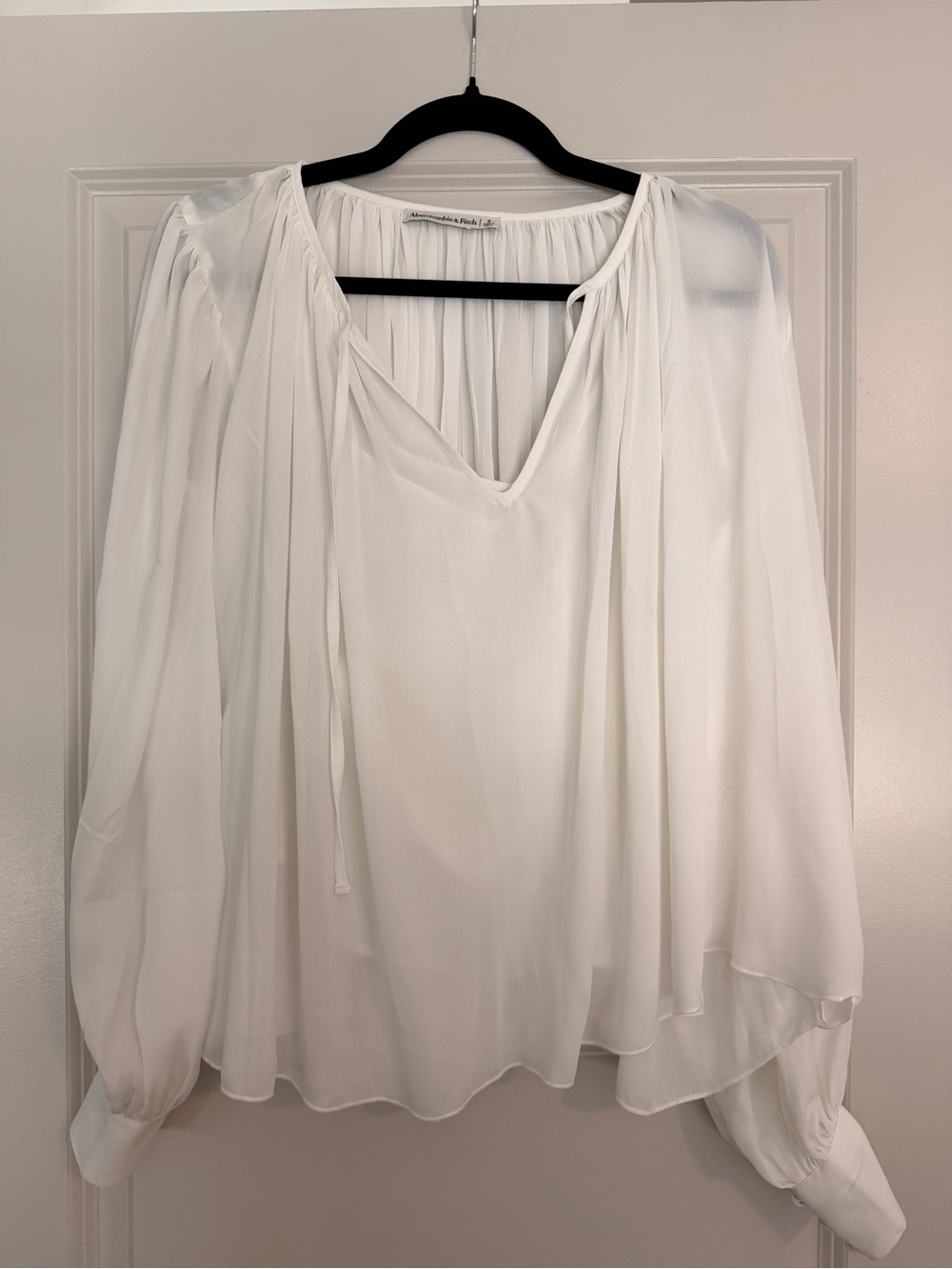Abercrombie White Boho Blouse Tank Set Small